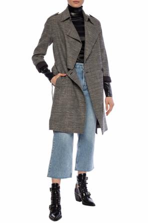‘bexley’ checked coat, zdjęcie 2 ‘bexley’ checked coat od AllSaints